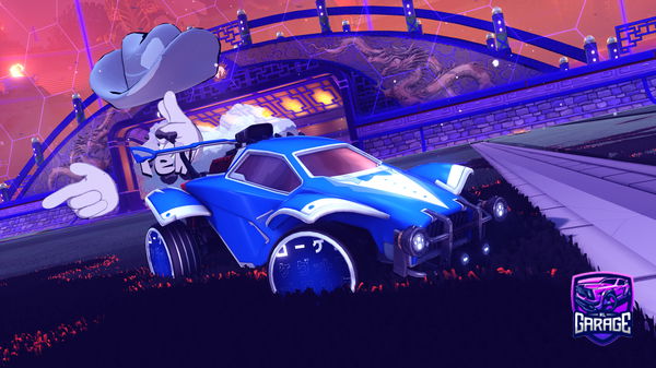 A Rocket League car design from LrnzWrld