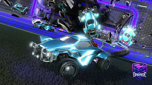 A Rocket League car design from VRTSX-