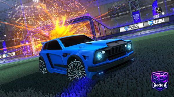 A Rocket League car design from Feijonezz537