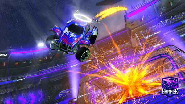 A Rocket League car design from Mezez83