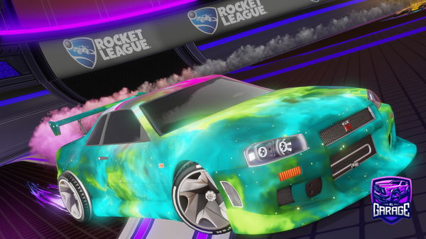 A Rocket League car design from Reecemurton17