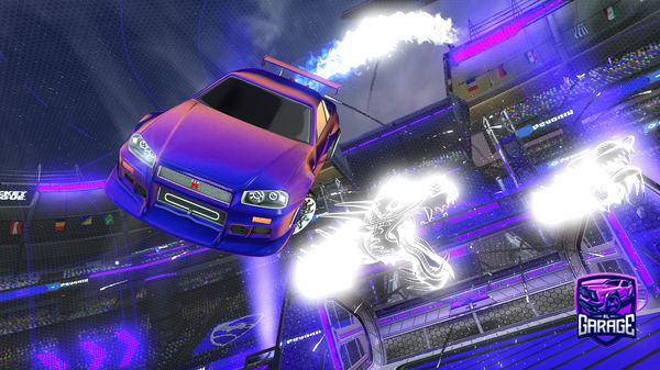 A Rocket League car design from clutch_squiddy