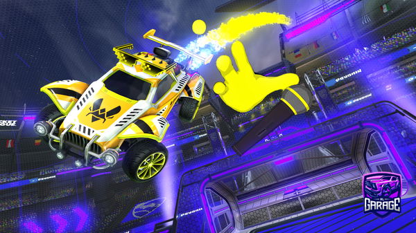 A Rocket League car design from Im_BigHead