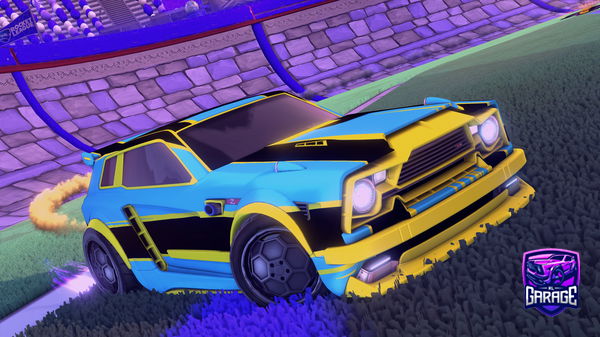 A Rocket League car design from Silverback17