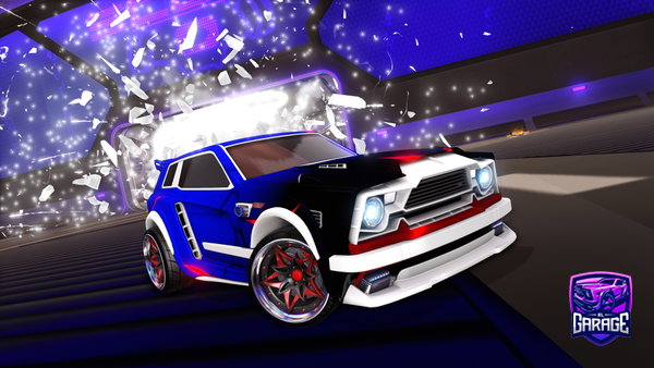 A Rocket League car design from ThermalGenome