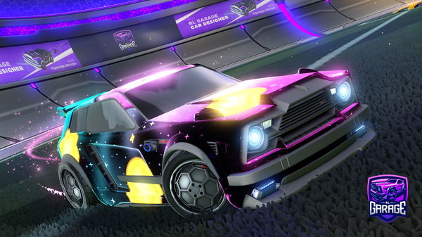 A Rocket League car design from Ashtvn_Ty