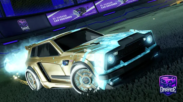 A Rocket League car design from stova