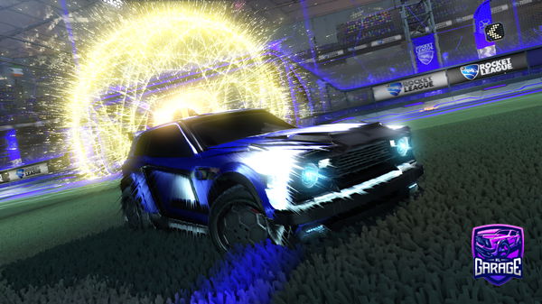 A Rocket League car design from Zenkaii
