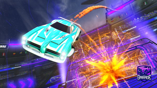 A Rocket League car design from Leonardblz