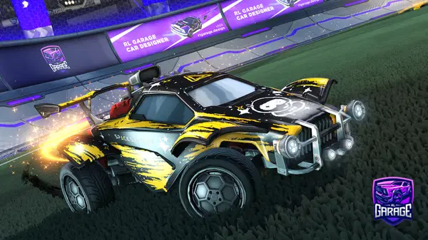 A Rocket League car design from salty0egg