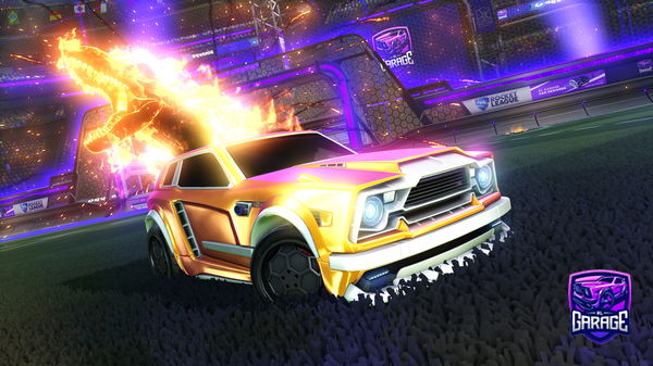 A Rocket League car design from SpectralE001