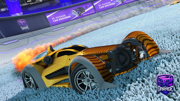 A Rocket League car design from LandoGoat187