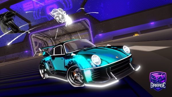 A Rocket League car design from SiD3