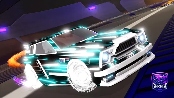A Rocket League car design from jannie_die_goat