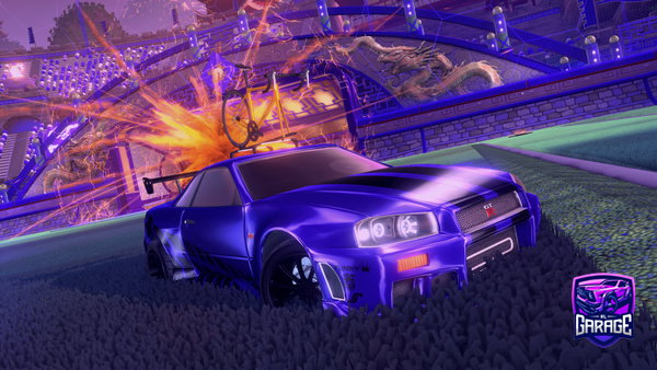 A Rocket League car design from rugunwhitepaws