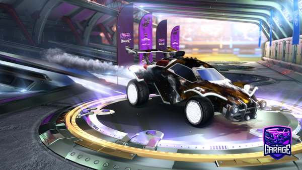 A Rocket League car design from pttsuisse