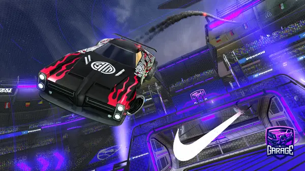 A Rocket League car design from pred43