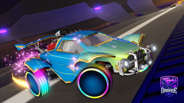 A Rocket League car design from Llama15