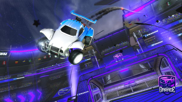 A Rocket League car design from spicy192