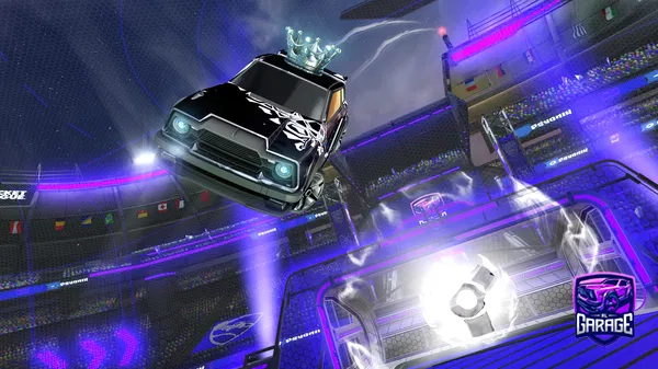 A Rocket League car design from Xbreaker