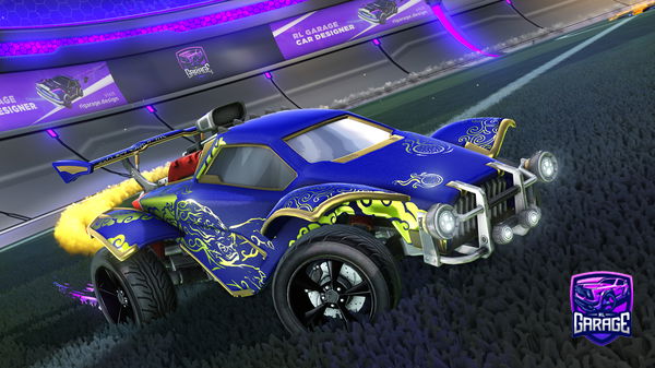 A Rocket League car design from Arri070707