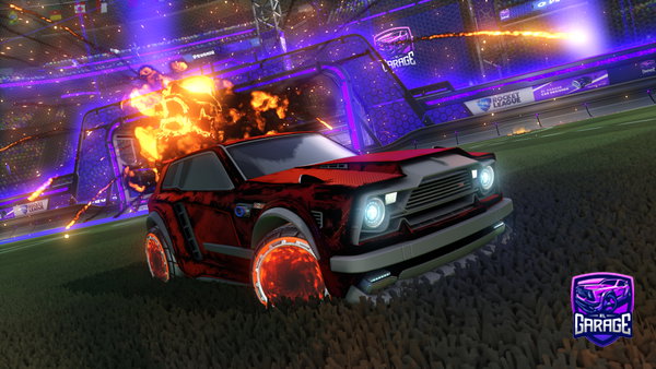 A Rocket League car design from serraguigus_