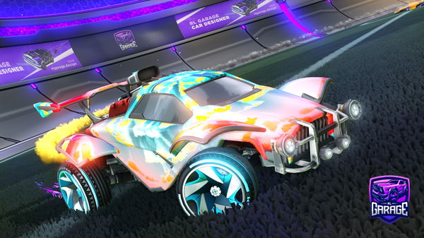 A Rocket League car design from alden_rl