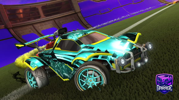 A Rocket League car design from _LMentrix_
