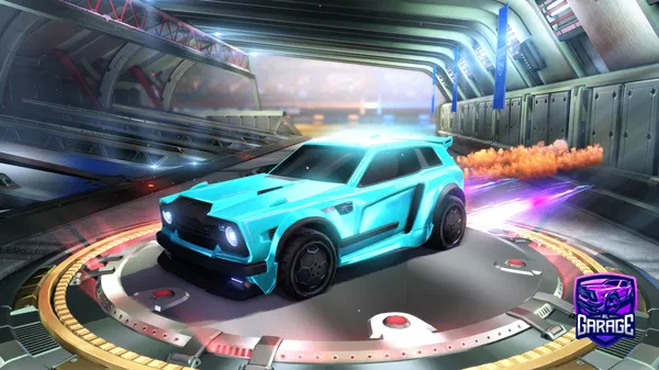 A Rocket League car design from spits2024