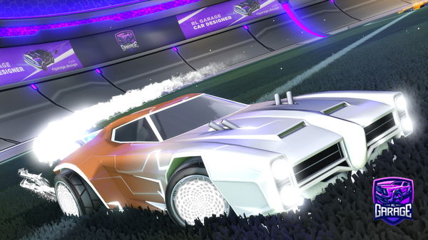 A Rocket League car design from yhm81