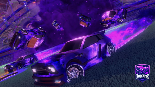 A Rocket League car design from imouto-san