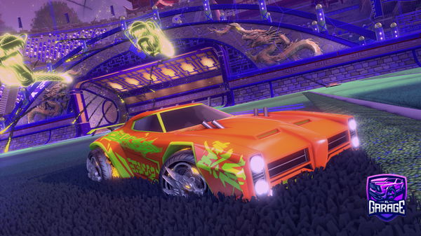 A Rocket League car design from xXB0MBARDXx