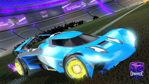 A Rocket League car design from Val_che8