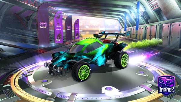 A Rocket League car design from LewanDOVasco