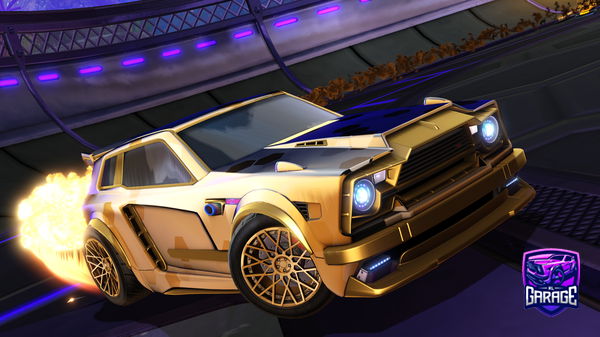 A Rocket League car design from Ayvix