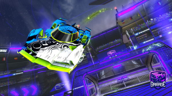 A Rocket League car design from DemonZ567