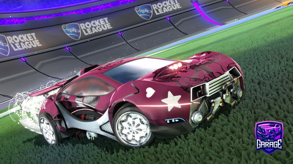 A Rocket League car design from sashaclosetoyou