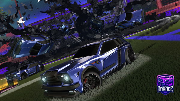 A Rocket League car design from qtJ0SH