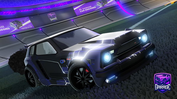 A Rocket League car design from strykerredbull11