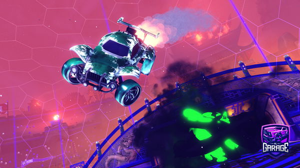 A Rocket League car design from Xansed