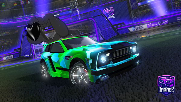 A Rocket League car design from SILVER_ELX