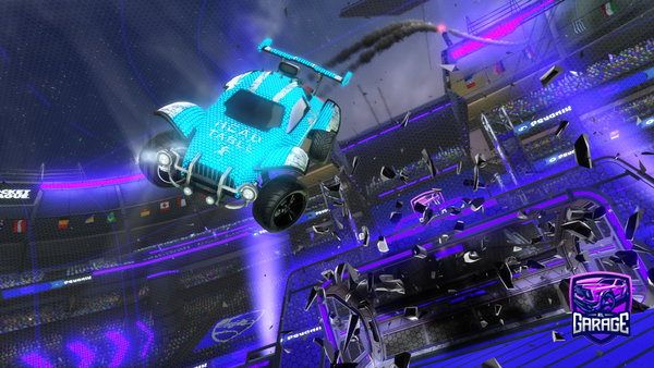 A Rocket League car design from not_tigasnoz02