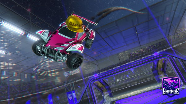 A Rocket League car design from SVA13