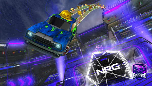 A Rocket League car design from MrTouchGrass236
