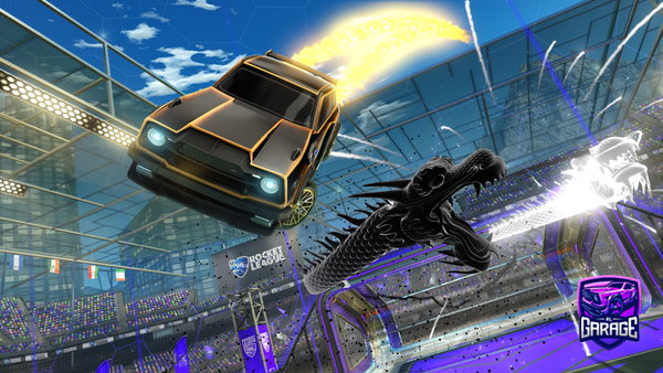 A Rocket League car design from Crouton_art
