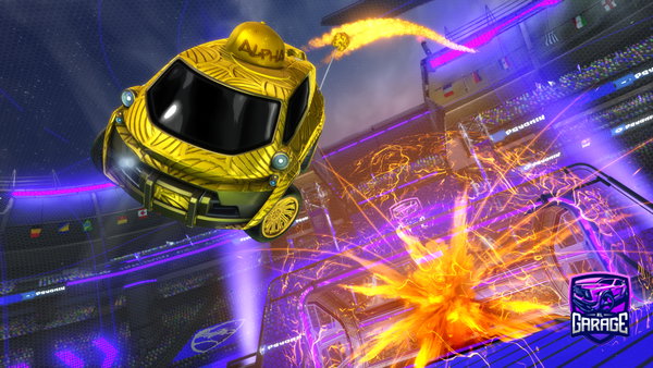 A Rocket League car design from sandrsis