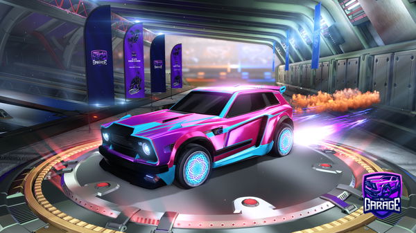 A Rocket League car design from ygash1ey