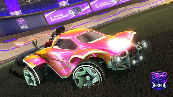 A Rocket League car design from pring1es5448