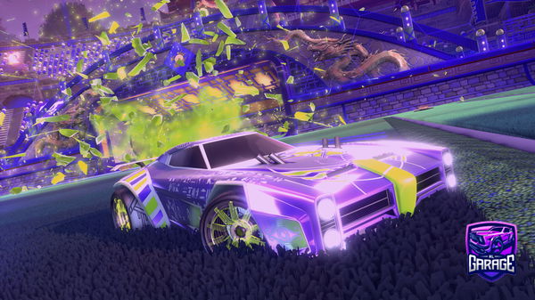 A Rocket League car design from TwitchFywiu