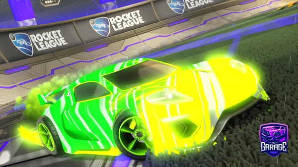 A Rocket League car design from Imthegrts